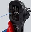 KNIPEX KNIPEX 97 54 27 Pince à sertir pour micro-connecteurs sertissage parallèle pour connecteur MQS sans articulation à conduc
