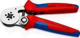 KNIPEX KNIPEX 97 55 04 SB Self-Adjusting Crimping Pliers for wire ferrules with lateral access with multi-component grips chrome
