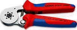 KNIPEX KNIPEX 97 55 14 Self-Adjusting Crimping Pliers for wire ferrules with lateral access with multi-component grips chrome-pl