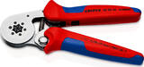 KNIPEX KNIPEX 97 55 14 Self-Adjusting Crimping Pliers for wire ferrules with lateral access with multi-component grips chrome-pl