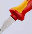 KNIPEX KNIPEX 98 52 SB Cable Knife insulating multi-component handle, VDE-tested 190 mm (self-service card/blister)
