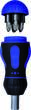 PROJAHN Display 12x Stubby Ratchet Screwdriver with 6pcs Bits 4193