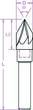 PROJAHN Signmarking Bit D 11 mm, L 52,7 mm, L2 15,9 mm