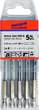 PROJAHN Twist Drill Set HSS-G hexagonal shank E 6.3 5pcs. (2, 3, 4, 5, 6 mm)