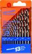 PROJAHN Drill bit set HSS-G BASIC 1,5-6,5 mm 13pcs plastic case