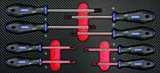 PROJAHN roller cabinet UNIVERSE + E-Power + topcase UNIVERSE + can holder + paper roll holder + 379pcs red