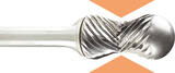 PROJAHN Tungsten carbide rotary burr Radius Burr, shape X d1 12.6 mm, shank 6.0 mm cut 2 standard cut