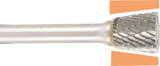 PROJAHN Tungsten carbide rotary burr cone 22°, shape M d1 6.3 mm, shank 3.0 mm cut 6 double cut