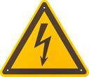 Stahlwille VDE warning sign 200 x 200mm