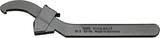 Stahlwille Adjustable hook spanners size 95-165mm, Gr. 3, 95-165 mm