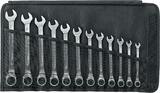 Stahlwille Ratchet combination spanner set OPEN RATCH 17/12 8 - 19 12pcs, 12, Nr. 17/12