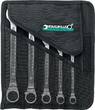 Stahlwille Ratchet combination spanner set OPEN RATCH 17/5 8 - 19 5pcs, 5, 8; 10; 13; 17; 19 mm