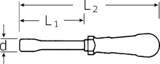 Stahlwille 1/4" Spinner 2K-handle L.190mm