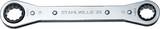Stahlwille Ratchet ring spanner size 3/4 x 7/8" L.235mm, 3/4 ", 7/8 "