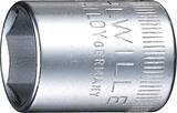 Stahlwille 1/4" Sockets size 14mm L.24mm, d1 18,8 mm, d3 13 mm