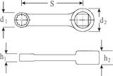 Stahlwille Spline-Drive adaptor 9/32" Inside square 3/8", d1 11,5 mm, 9/32 "