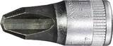 Stahlwille 1/4" Screwdriver socket PH3 L.28mm, PH3