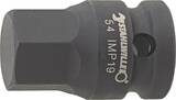 Stahlwille IMPACT INHEX socket 1/2" 19 mm L.50mm, 19 mm, L1 50 mm