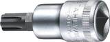 Stahlwille 1/2" Screwdriver socket Ribe-CV® M9 L.60mm, Gr. M9, d 22,7 mm