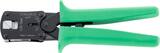 Stahlwille Crimping plier L.220mm Head gunmetal finish Crimp-W.0,25–0,5 (AWG 24–20); 0,5–1 (AWG 20–18); 4–6 (AWG 12–10); 1,5–2,5