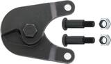 VBW Tête de lame avec vis de fixation L.120mm, ø de fixation 11 mm, 120 mm