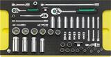 Stahlwille Line Maintenance Set including the Tool Trolley 13214 WT/LR L.580mm W.300mm H.494mm 121pcs