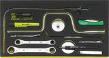 Stahlwille Line Maintenance Set including the Tool Trolley 13214 WT/LR L.580mm W.300mm H.494mm 121pcs