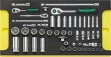 Stahlwille Line maintenance set in tool trolley 13214a WT/LR L.580mm W.300mm H.494mm 122pcs