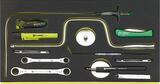 Stahlwille Line maintenance set in tool trolley 13214a WT/LR L.580mm W.300mm H.494mm 122pcs