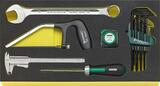 Stahlwille Line maintenance set in tool trolley 13214a WT/LR L.580mm W.300mm H.494mm 122pcs
