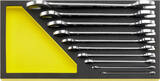 Stahlwille Double open-ended spanner set MOTOR 10/10 6x7 - 30x32 10pcs, 10, Bereich 6x7 - 30x32