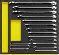 Stahlwille Combination spanner set OPEN BOX 13A/20 1/4 - 1.1/4 20pcs, 20, Bereich 1/4 - 1.1/4