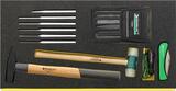 Stahlwille Aircraft On Ground Set including the Tool Trolley 13221 WT/TS L.600mm W.405mm H.520mm 163pcs