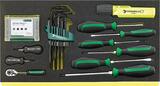 Stahlwille AOG-Kit for aeroplanes in tool trolley 13224a WT/TS L.600mm W.405mm H.520mm 154pcs