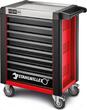 Stahlwille Servantes d’atelier 95/8 PRO 8 Tiroir 496 x 827 x 1020 mm rouge, RAL 3020, Farbe rouge, RAL 3020, RAL 3020