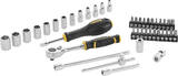 STANLEY Steckschluessel-Set ¼", 42-teilig