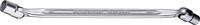 STAHLWILLE - SHOP Stahlwille Double ended flexi-joint spanner FLEXI size 3/8 x 7/16 L.202mm, a1 30,5 mm, a2 32 mm -