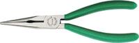 STAHLWILLE - SHOP Stahlwille Snipe nose plier w.cutter (radio- or telephone pliers) L.160mm Head polished, 51 mm, 2,5 mm -