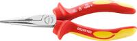 STAHLWILLE - SHOP Stahlwille VDE snipe nose plier w.cutter (radio- or telephone pliers) L.200mm Head Chrome-plated, 73 mm, 17 mm -