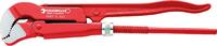 STAHLWILLE - SHOP Stahlwille S-shaped Swedish pattern wrench Jaw-W.60mm L.440mm Head Red lacquered, polished, Gr. 1 1/2, 440 mm -