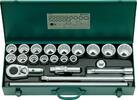 STAHLWILLE - SHOP Stahlwille 3/4 Socket set 55A/16/6 22pcs -