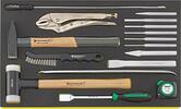 STAHLWILLE - SHOP Stahlwille Hammer, chisels etc. i.TCS inlay TCS 102-108/10959/10961/16 16pcs -