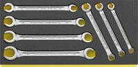 STAHLWILLE - SHOP Stahlwille Double ended ring spanners i.TCS inlay TCS 24/7, 8x10-19x22 mm 7pcs -