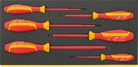 STAHLWILLE - SHOP Stahlwille DRALL+ set of screwdrivers i.TCS inlay TCS 4660/4665 VDE 6pcs -