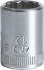 STAHLWILLE - SHOP Stahlwille 1/4 Sockets size 12mm L.23mm, d1 16,5 mm, d3 11 mm -
