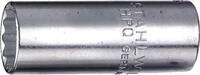 STAHLWILLE - SHOP Stahlwille 1/4 Sockets size 12mm L.50mm, d1 16,5 mm, d3 11 mm -