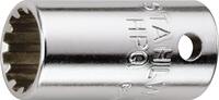 STAHLWILLE - SHOP Stahlwille 1/4 Sockets spline-drive size 7/16 L.25mm, d1 15,7 mm, d3 10,4 mm -