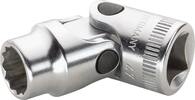 STAHLWILLE - SHOP Stahlwille 3/8 UNIFLEX socket size 13mm L.48mm, d1 18,3 mm, d3 12 mm -