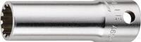 STAHLWILLE - SHOP Stahlwille 3/8 Socket spline-drive size 3/8 L.54mm, d1 13,7 mm, d2 16,5 mm -