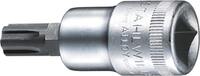 STAHLWILLE - SHOP Stahlwille 1/2 Screwdriver socket Ribe-CV® M9 L.60mm, Gr. M9, d 22,7 mm -